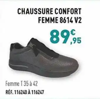 Chaussure confort femme 8614 v2
