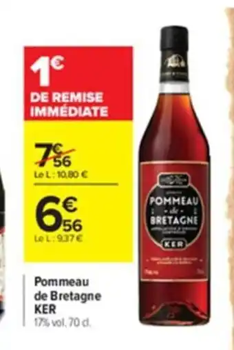 Carrefour Pommeau de Bretagne Ker offre