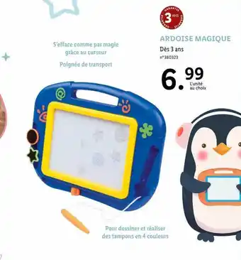 Lidl Ardoise magique offre