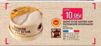 Match Mont d'or moyen aop patrimoine gourmand offre