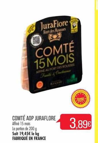 Match Comté aop juraflore offre