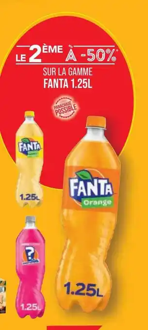 Match La gamme fanta 1.25l offre