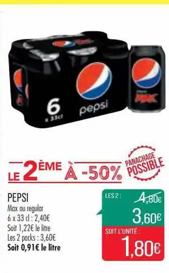 Match Pepsi offre
