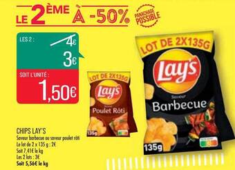 Match Chips lay's offre