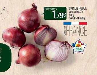 Match Oignon rouge offre