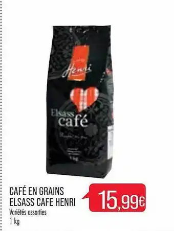 Match Café en grains elsass café henri offre