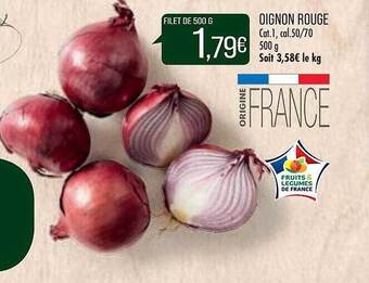 Match Oignon rouge offre