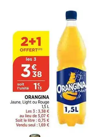 Maximarché Orangina offre