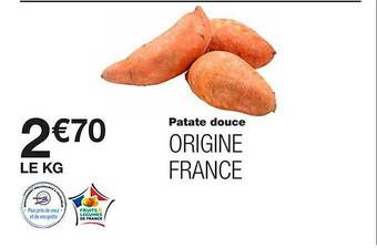 Monoprix Patate douce offre