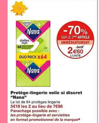 ProtĂšge-lingerie voile si discet