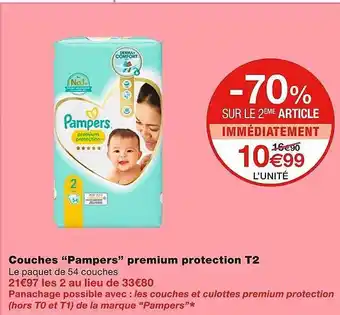 Monoprix Couches offre