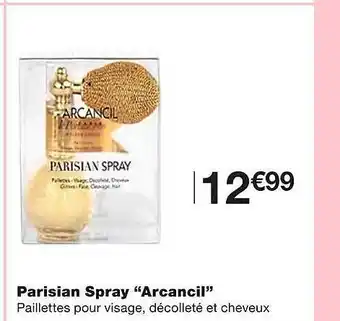 Monoprix Parisian spray offre