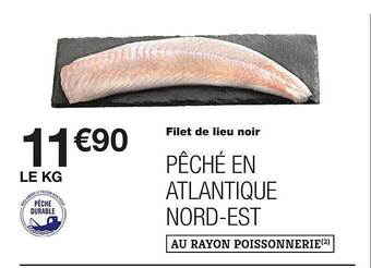 Monoprix Filet de lieu noir offre