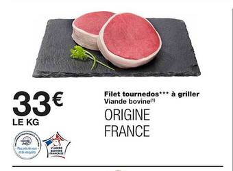 Monoprix Filet tournedos à griller offre