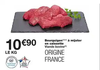 Monoprix Bourguigon à mijoter en caissette offre