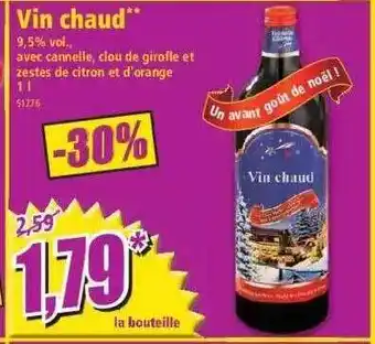 Norma Vin chaud offre
