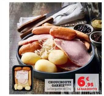 Super U Choucroute garnie offre