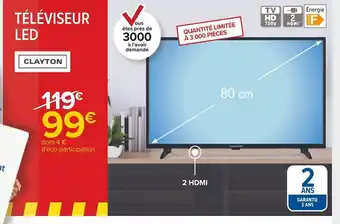 Carrefour Téléviseur Led offre