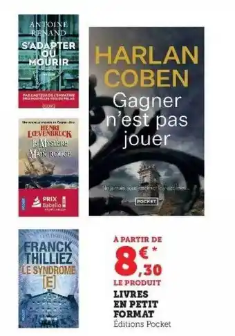 Super U Livres en petit format offre