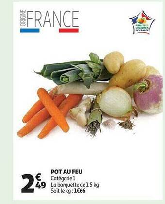 Auchan Pot au feu offre