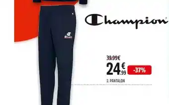 Intersport Pantalon champion offre