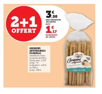 U Express Grissini artigianali florelli offre