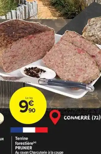 Carrefour Market Terrine forestière prunier offre
