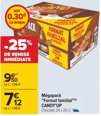 Carrefour Candy'up mégapack "format familial" offre