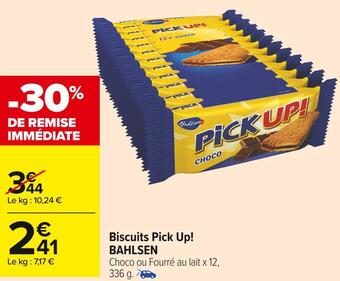 Carrefour Market Bahlsen biscuits pick up! offre