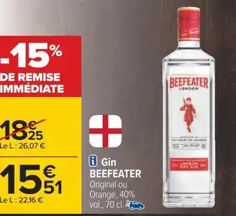 Beefeater gin
