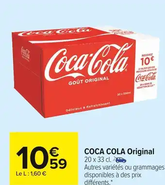 Carrefour Market Coca cola coca cola original offre