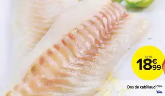 Carrefour Market Dos de cabillaud offre