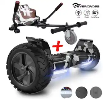 Go Sport Cool&fun pack hoverboard 8.5avec bluetooth+hoverkart offre