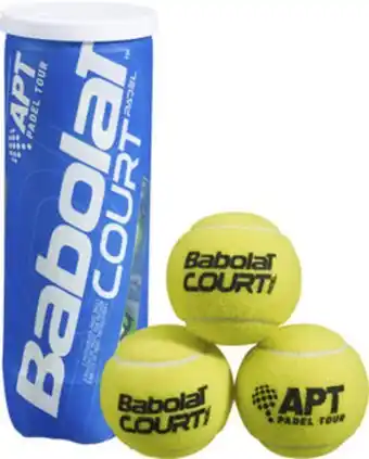 Go Sport Balles tennis babolat court padel x3 offre
