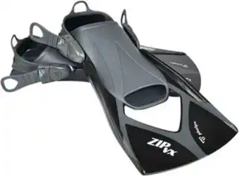 Palmes natation mixte aquasphere zip vx