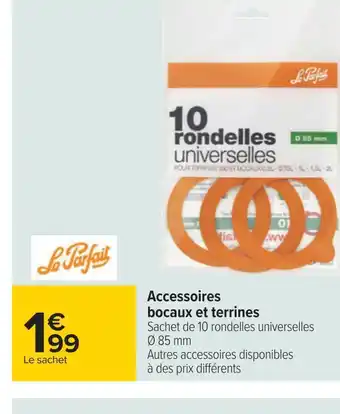 Carrefour La parfait accessoires bocaux et terrines offre