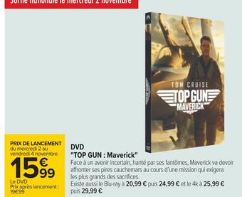 Carrefour Dvd "top gun : maverick" offre