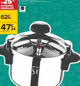 Carrefour Autocuiseur cordoba offre