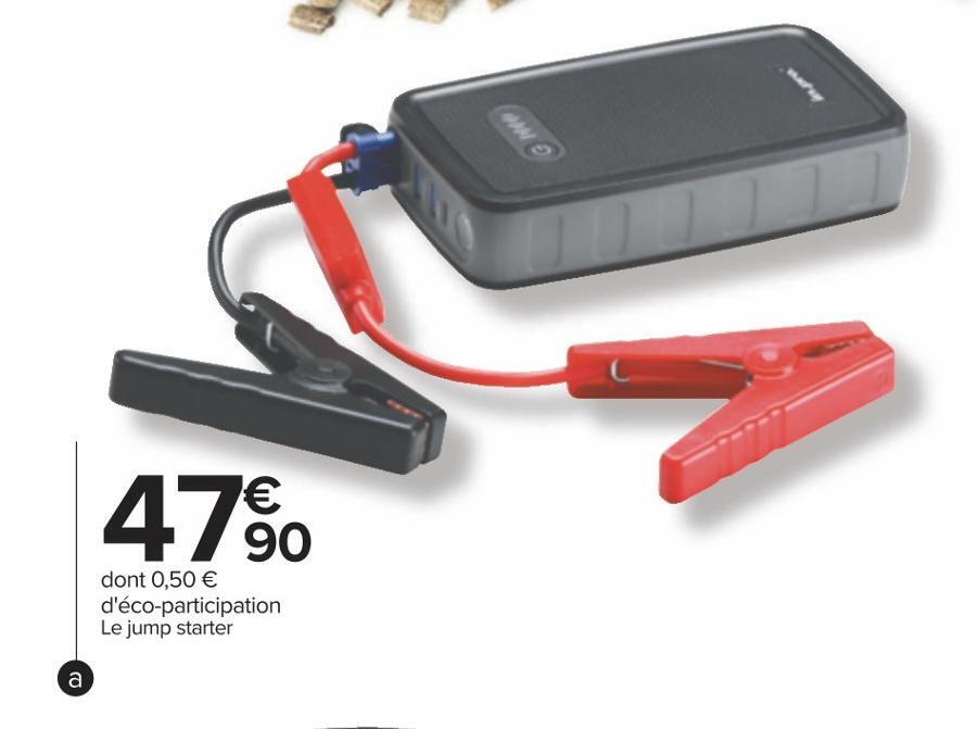 Promo Jump starter jump starter 3 en 1 inpro 400 amp 13800mah chez