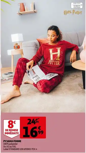 Auchan Pyjama femme offre