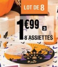 La Foir'Fouille 8 assiettes offre