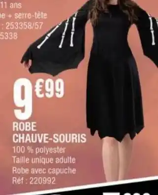 La Foir'Fouille Robe chauve-souris offre