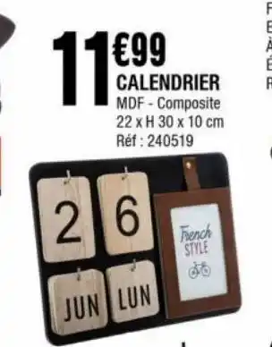 La Foir'Fouille Calendrier offre