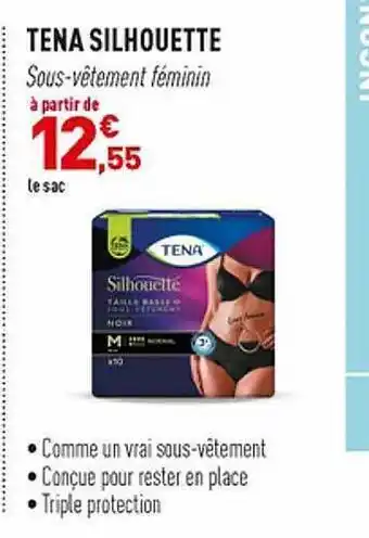 Bastide Tena silhouette offre