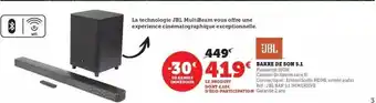 Jbl barre de son 5.1