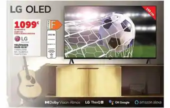 Hyper U Lg téléviseur oled 4k 55 offre