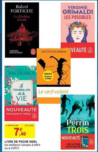 Intermarché Livre de poche noël offre