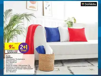 Intermarché Plaid domédia offre