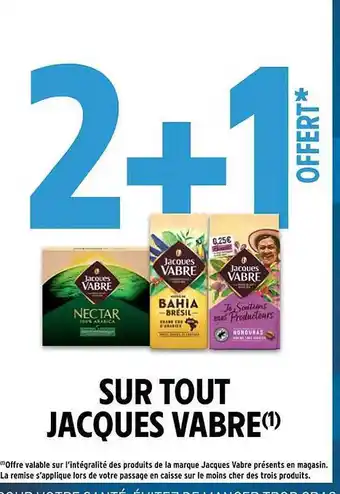Intermarché Jacques vabre offre