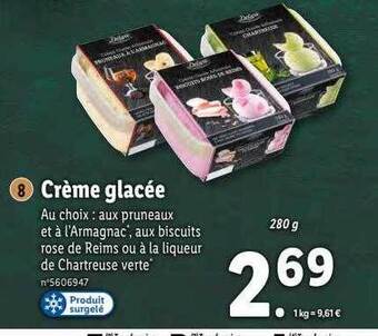 Lidl Crème glacée offre